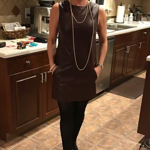 BB Dakota Faux Leather Dress